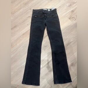Pull&bear black bootcut jeans